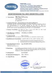 Certifikát