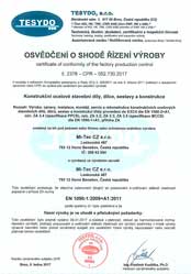 Certifikát